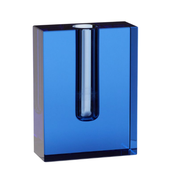 Block Vase-Blue